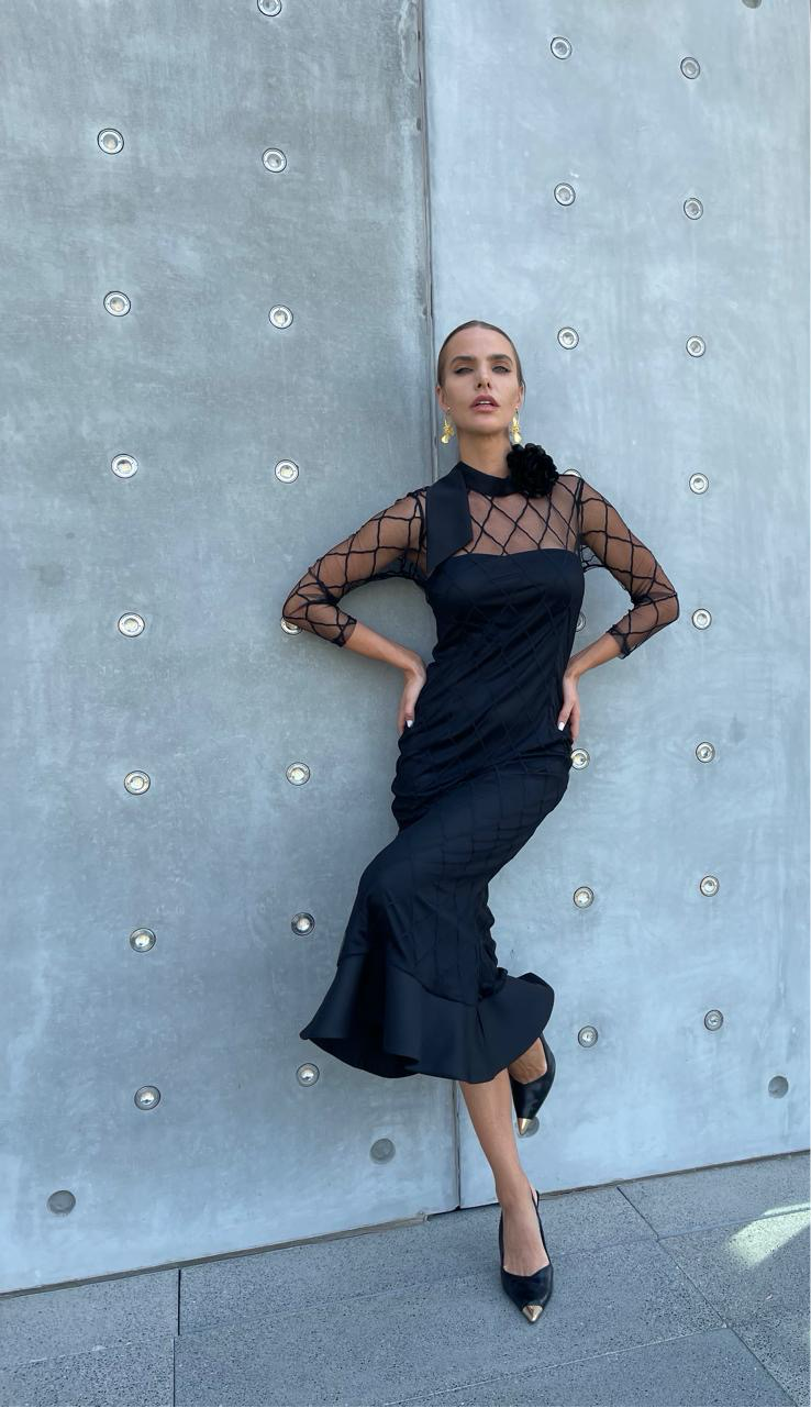 Elegant black dress