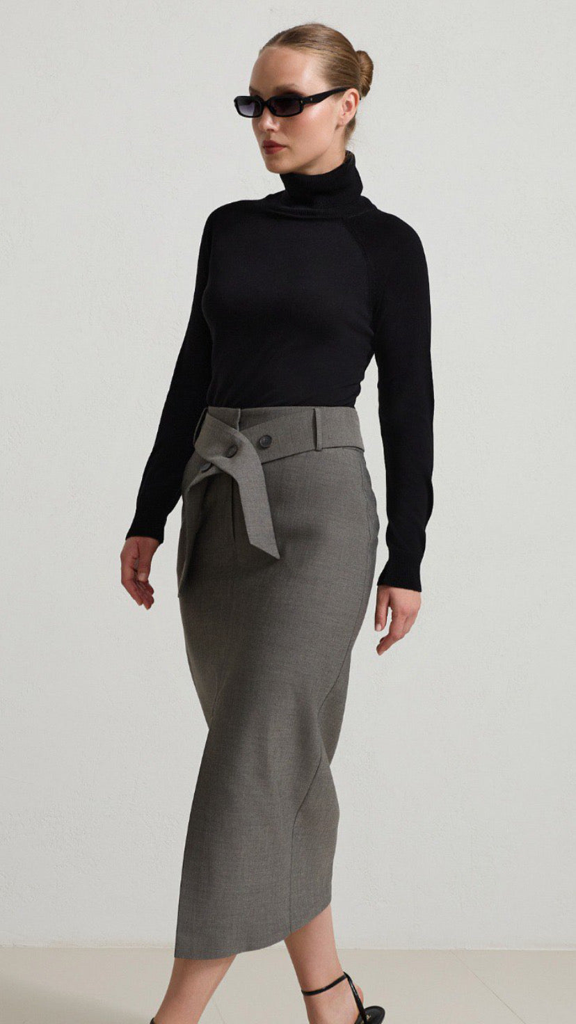 Skirt Gray color