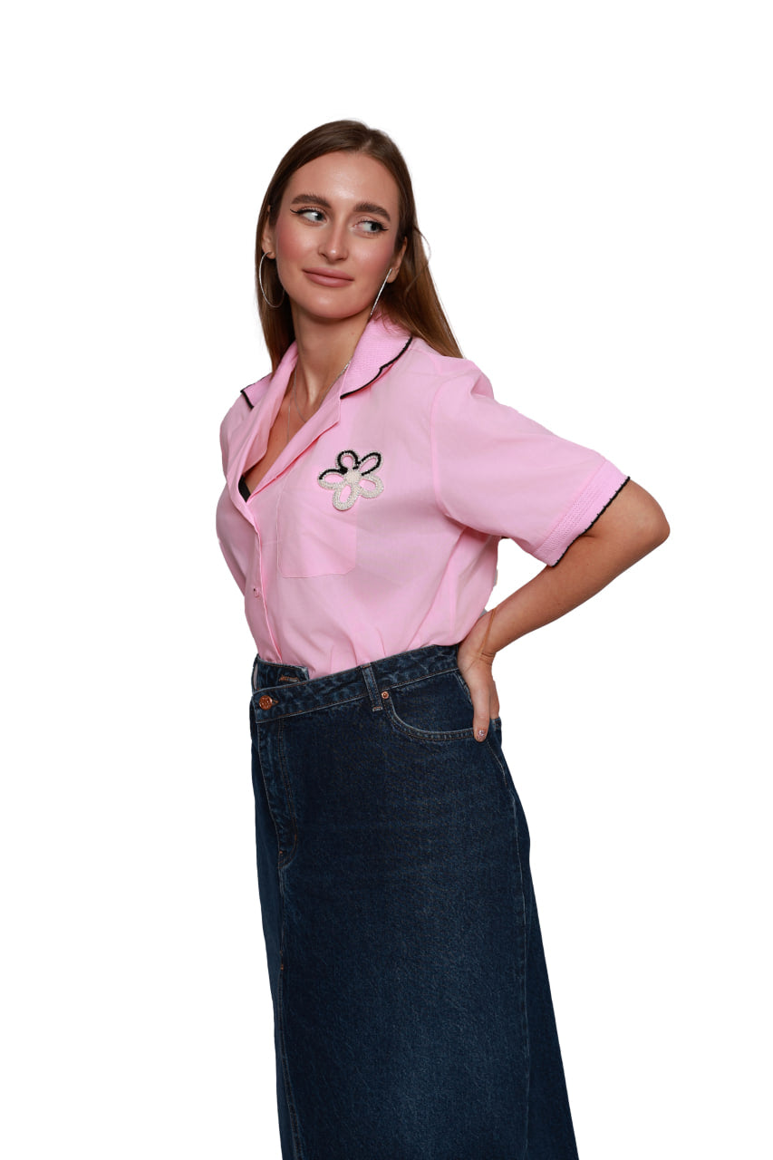 Pearl Petal Pink Shirt