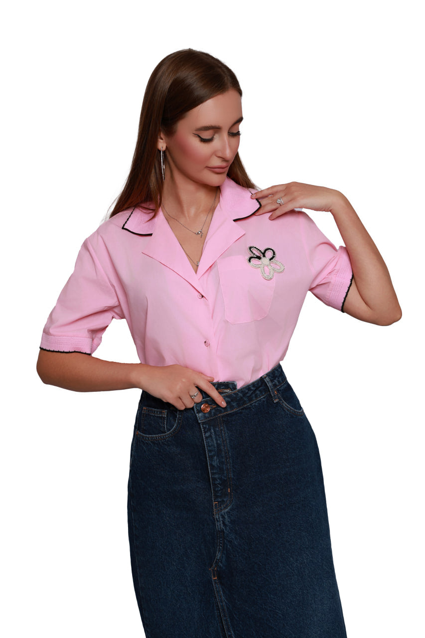 Pearl Petal Pink Shirt