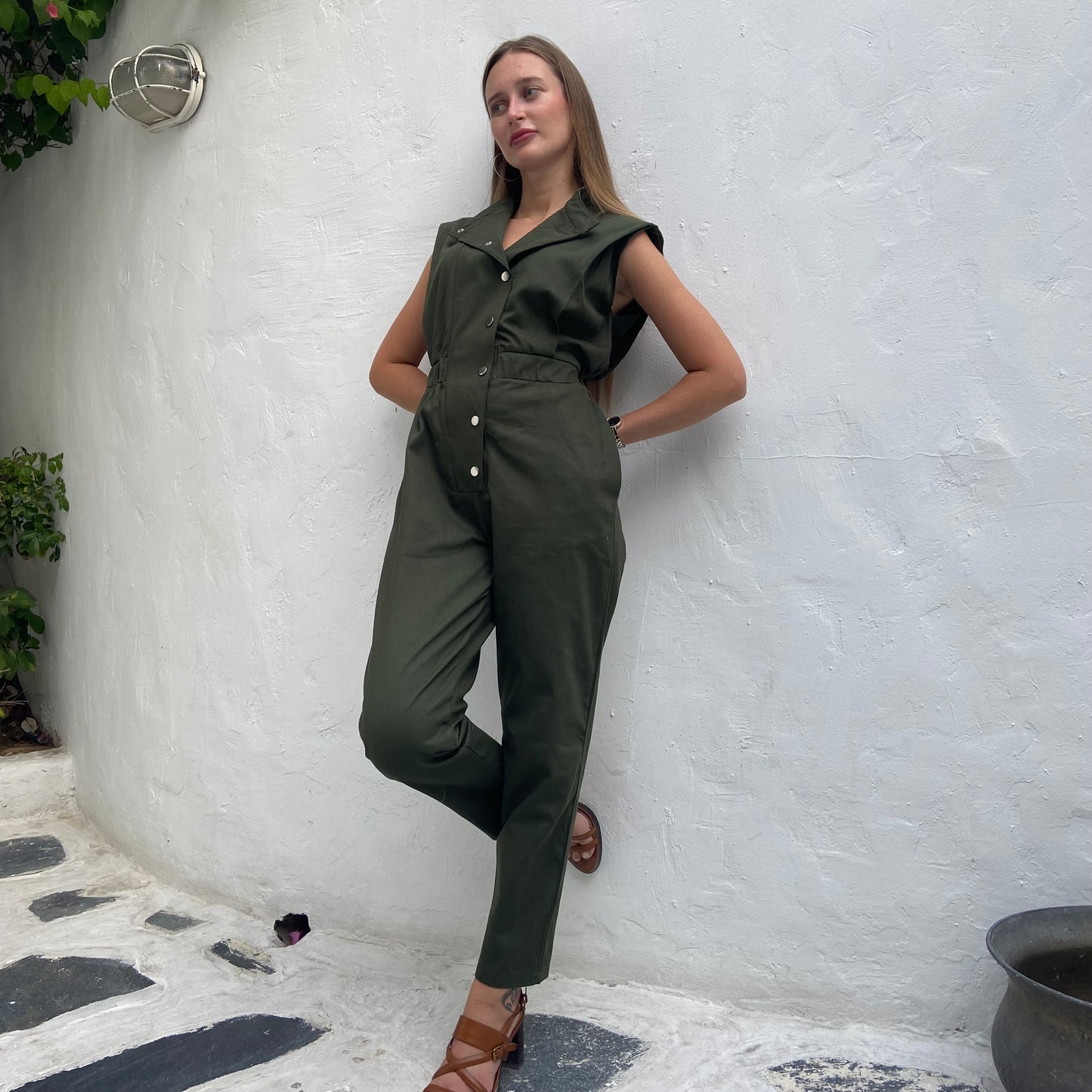 Olive Jumpsuit