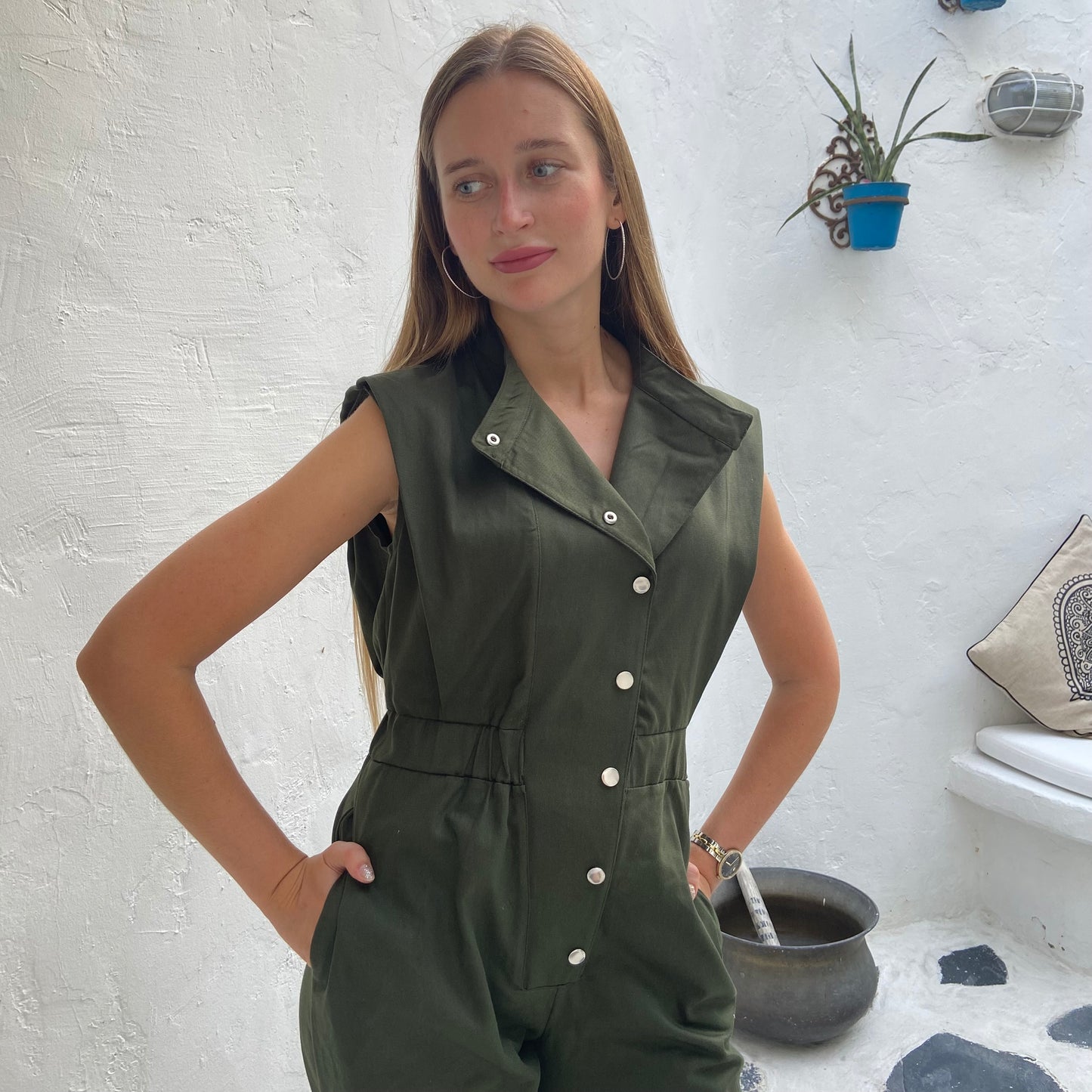 Olive Jumpsuit